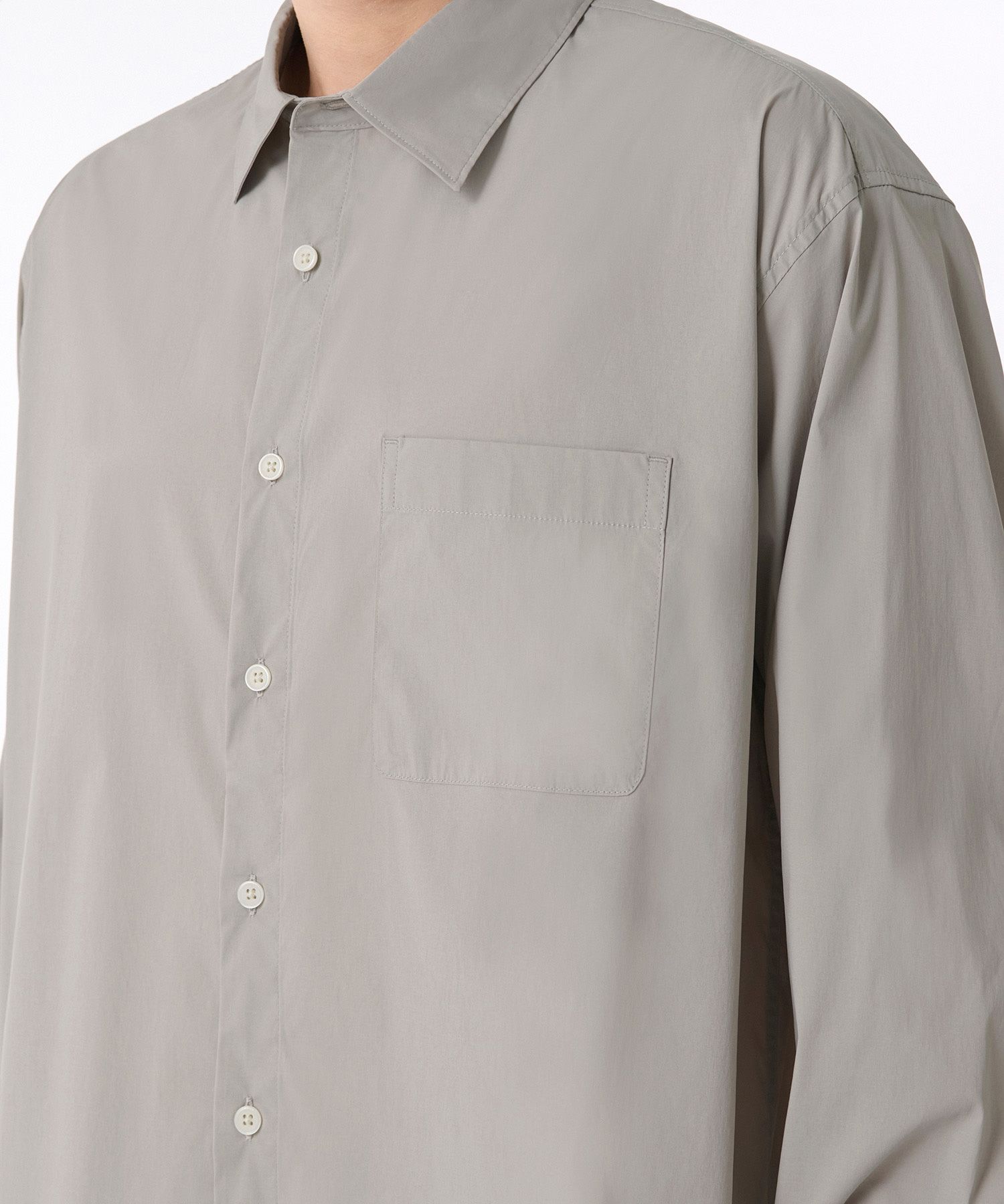 ★MUSINSA STANDARD★ Cool Standard Relaxed Nylon Shirt Light MUSINSA | MUSINSA STANDARD [Cool Standard] Relaxed Nylon