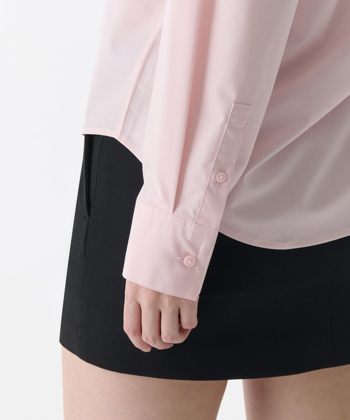 무신사 스탠다드 우먼(MUSINSA STANDARD WOMAN) 우먼즈 링클프리 셔츠 [로즈 워터]