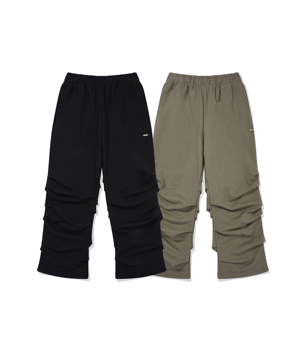 비전스트릿웨어(VISION STREETWEAR) VSW Multi Darts Pants Khaki Gray
