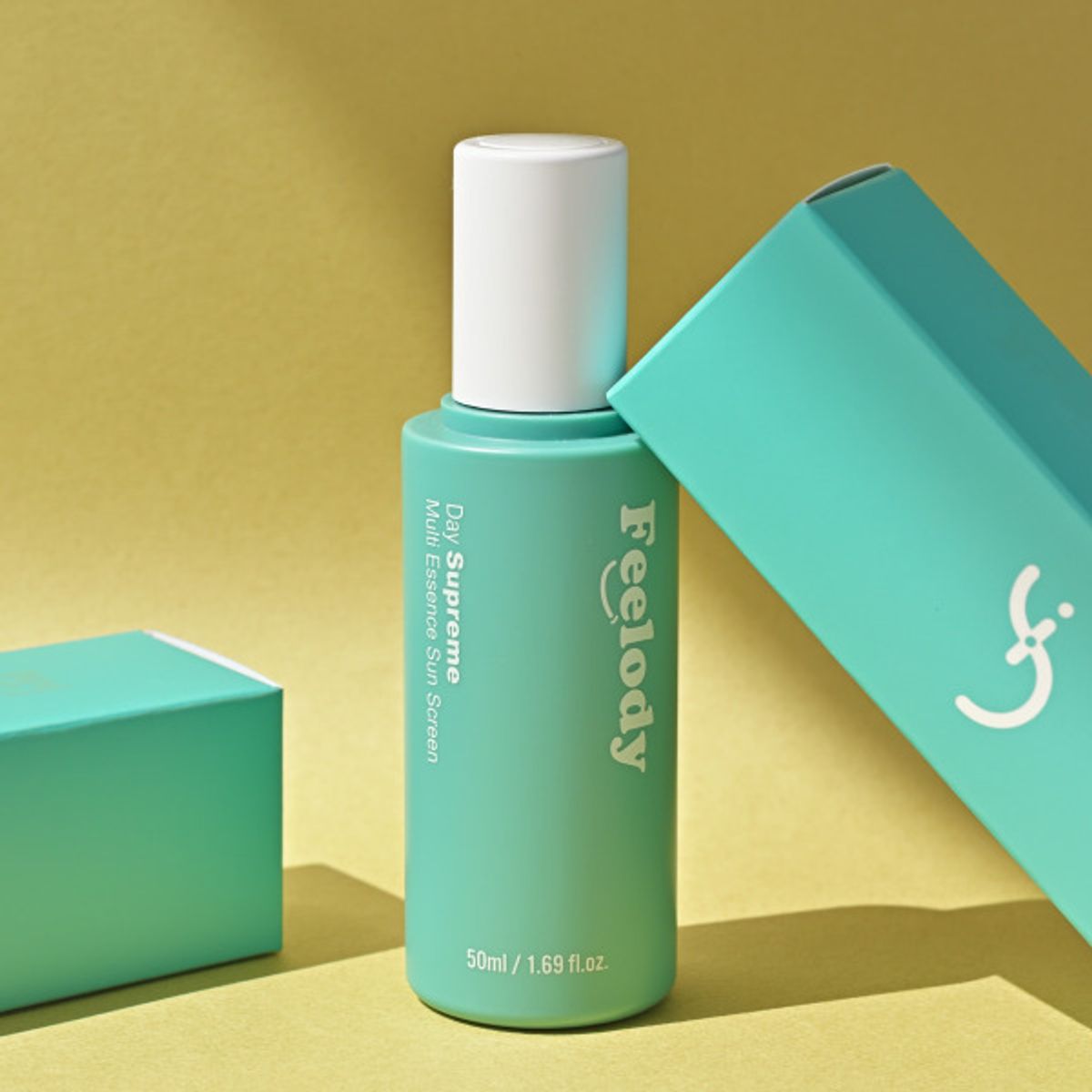 필로디(FEELODY) [선케어+미백]저자극 수분 에센스 선크림 50ml SPF50+ PA++++  2개