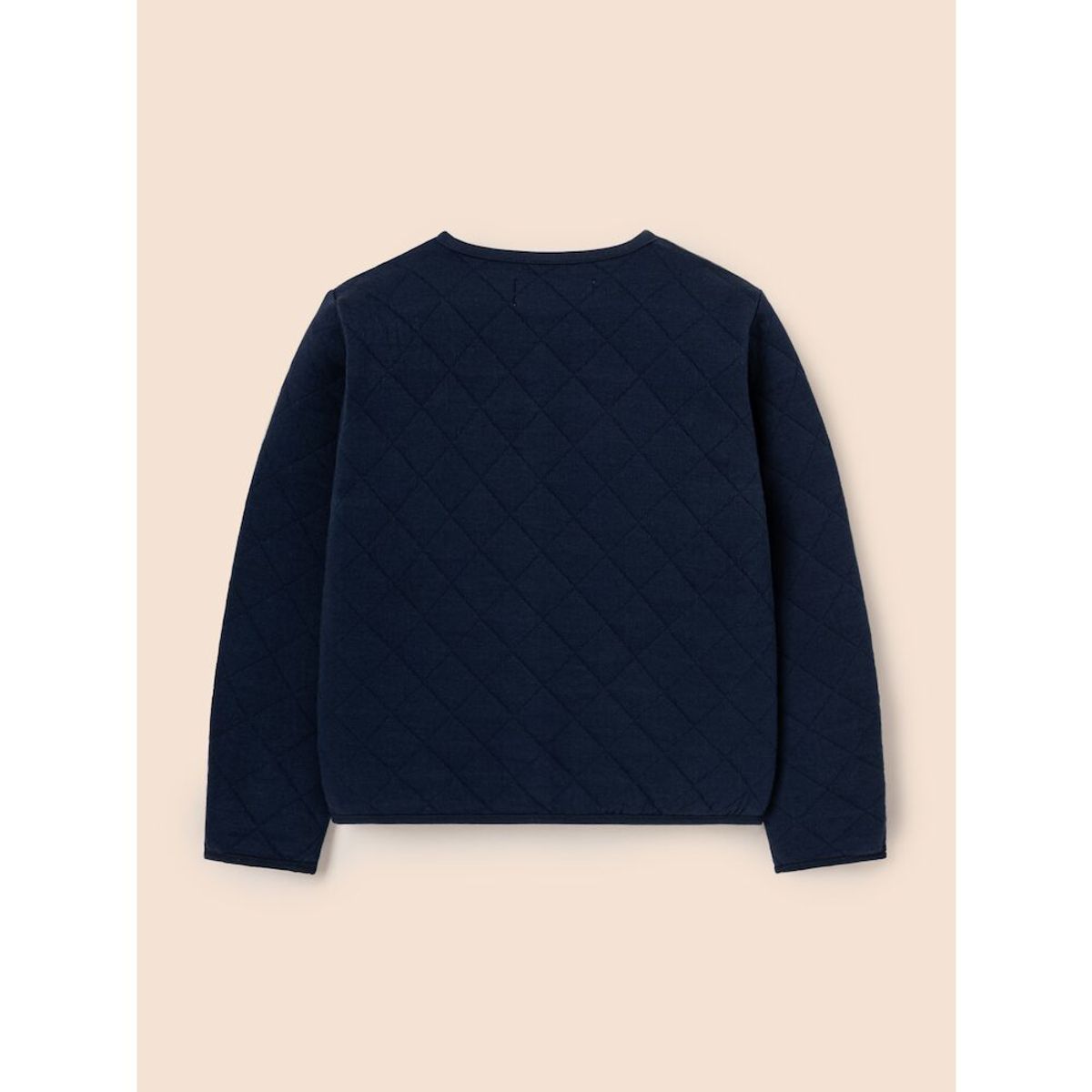 빈폴 키즈(BEANPOLE KIDS) 여아 저지 퀼팅 점퍼  네이비 (BI5139G01R)