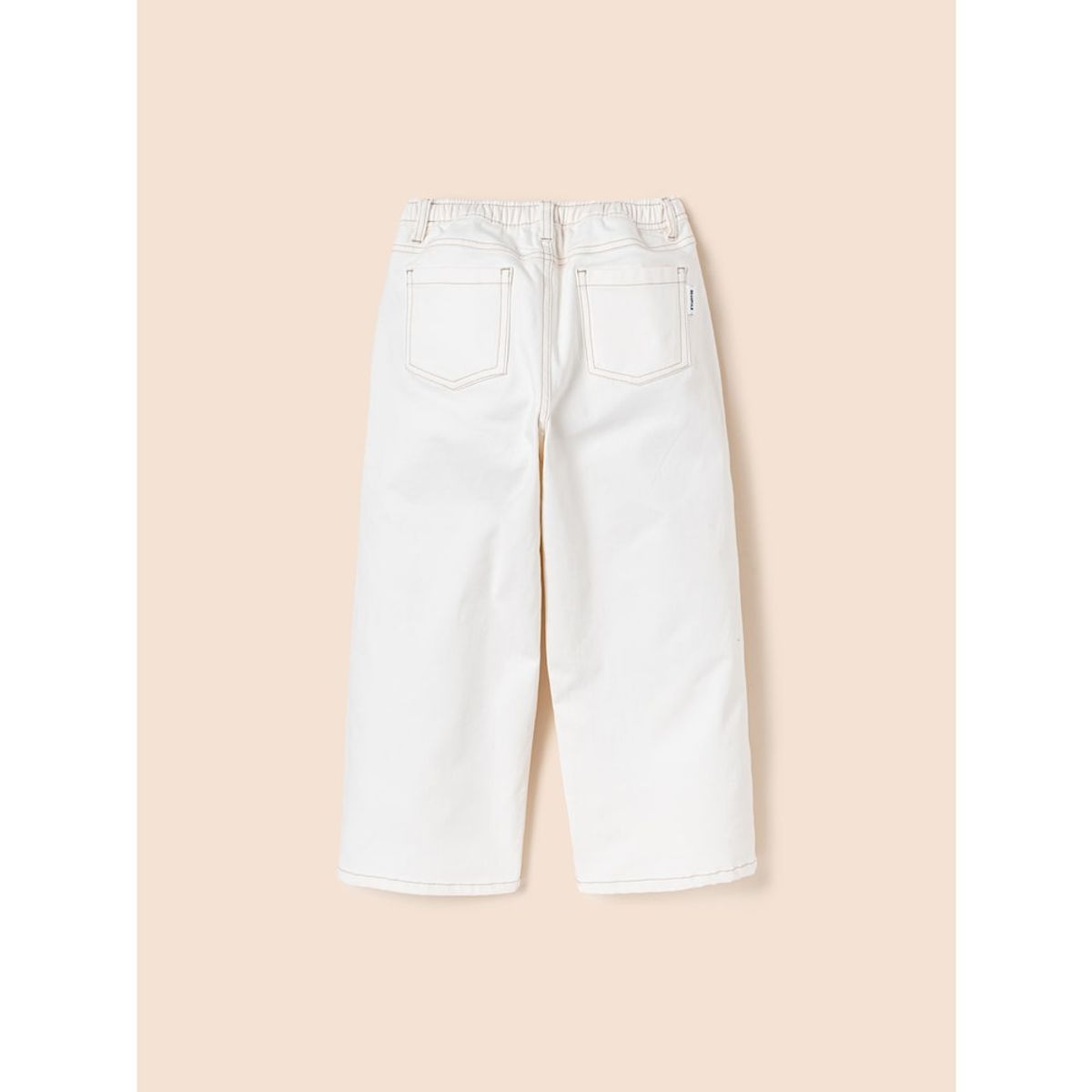 빈폴 키즈(BEANPOLE KIDS) 세미와이드 팬츠  화이트 (BI5121U900)