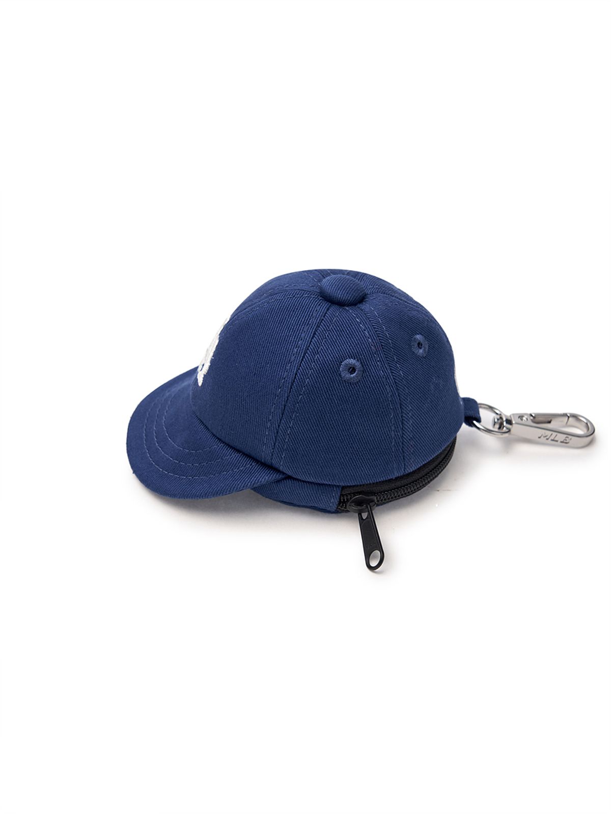 엠엘비(MLB) 베이직 볼캡 파우치 키링 LA (Indigo)