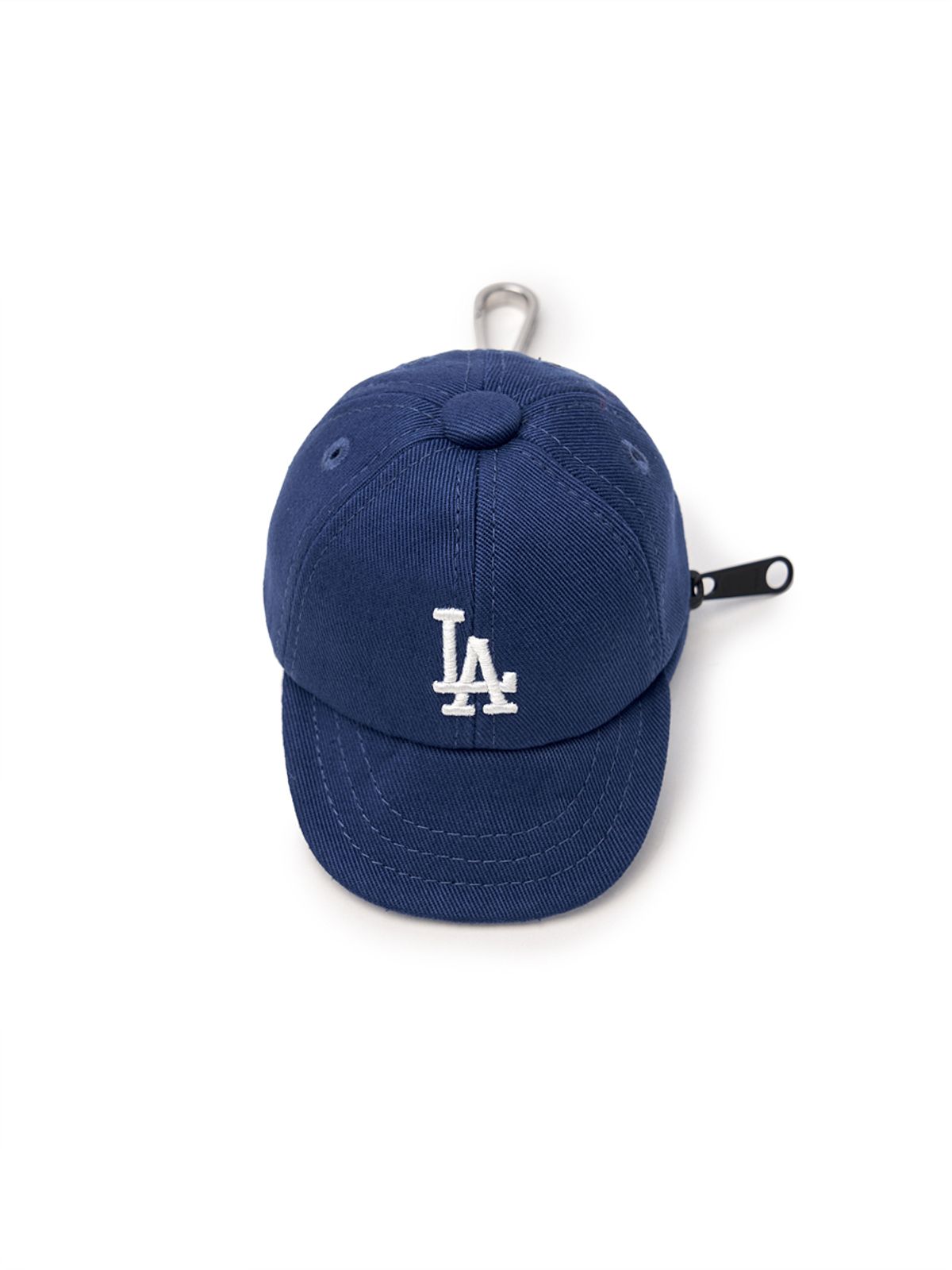 엠엘비(MLB) 베이직 볼캡 파우치 키링 LA (Indigo)