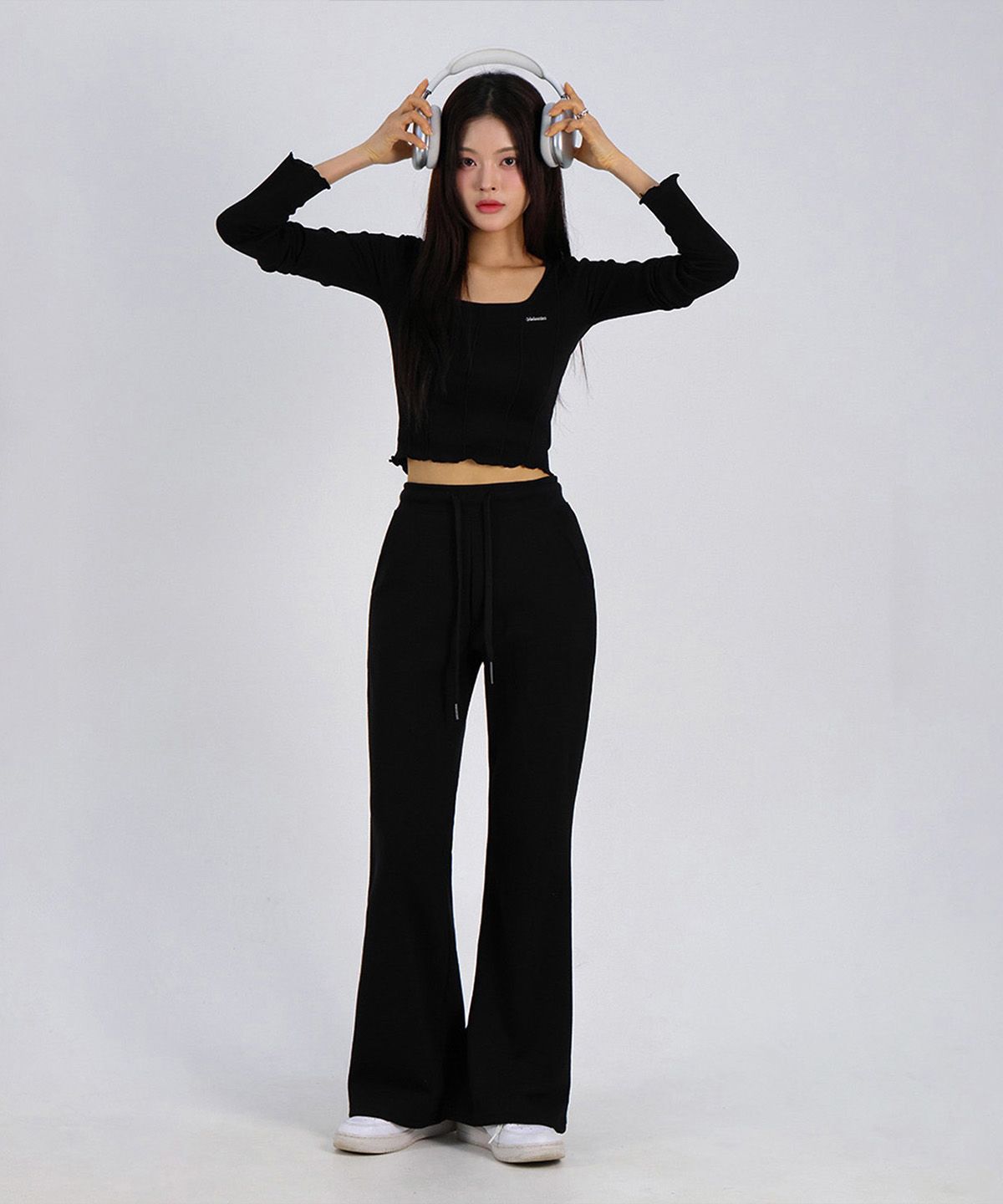 포더핏(FOR THE FIT) [여름용 OR 일반] 부츠컷 스웨트 팬츠_블랙