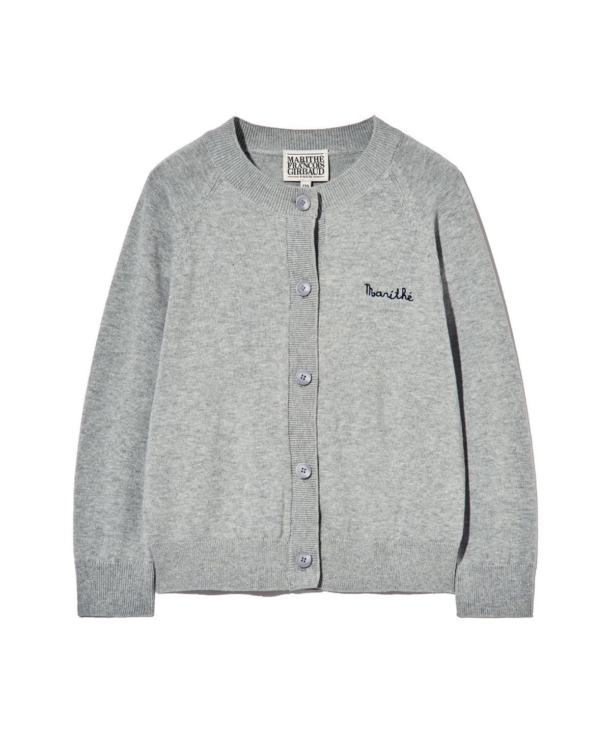 마리떼 키즈(MARITHÉ KIDS) KIDS KNIT CARDIGAN heather gray