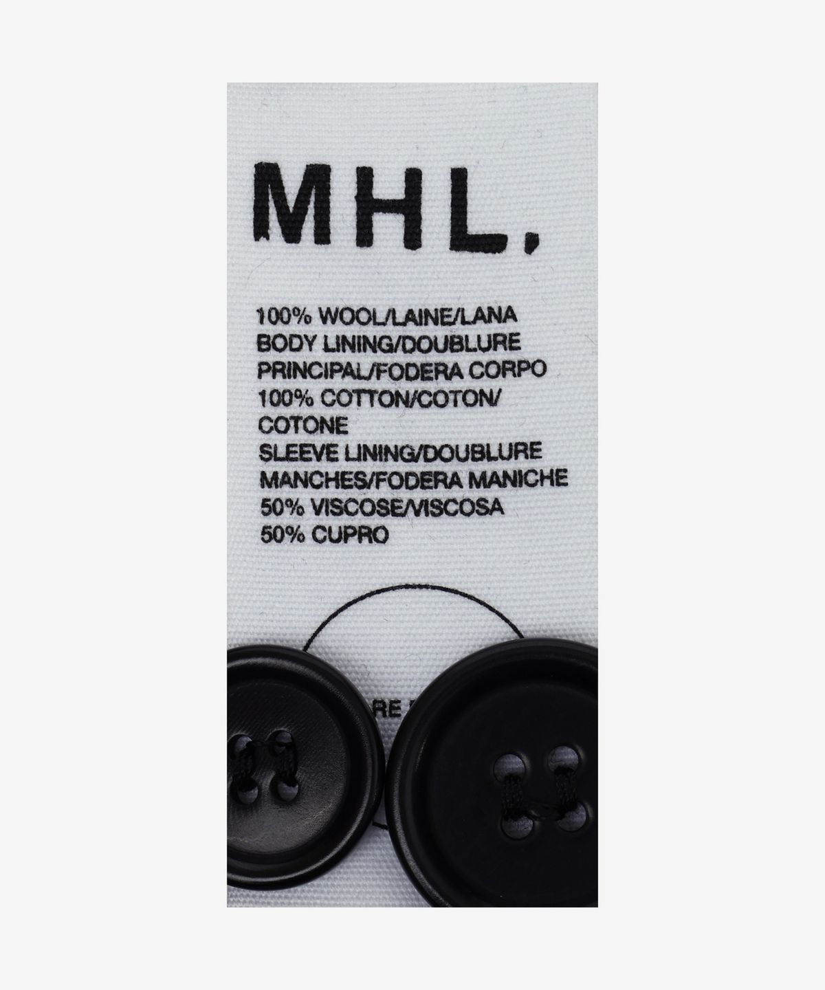 마가렛 호웰(MHL MARGARET HOWELL) 래글런 오버 코트 - 바크 / WHOU0508A24MHQBAR