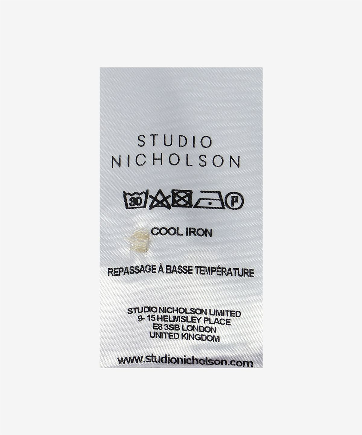 스튜디오니콜슨(STUDIO NICHOLSON) 소르테 딥 플리츠 볼륨 팬츠 - 크림 / SORTESNM1248CREAM