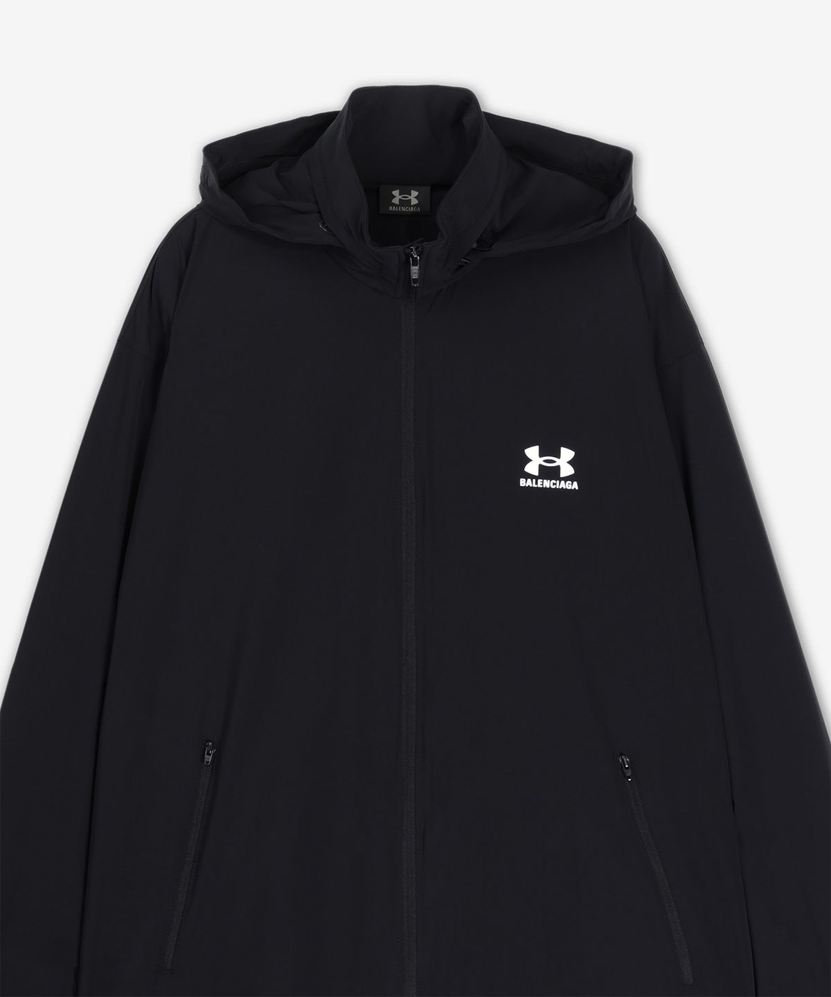발렌시아가(BALENCIAGA) 언더아머 윈드브레이커 재킷 - 블랙 / 814127TQO351000