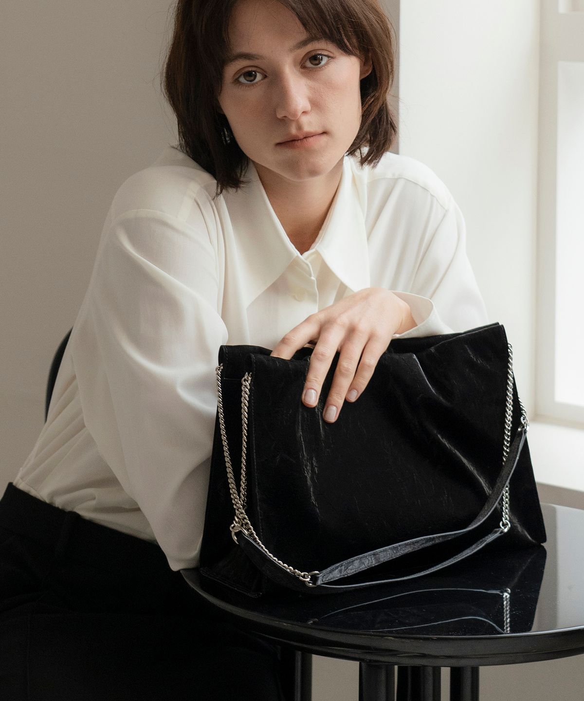 앤오즈(ANODDS) VELTA chain shoulder bag 3 color
