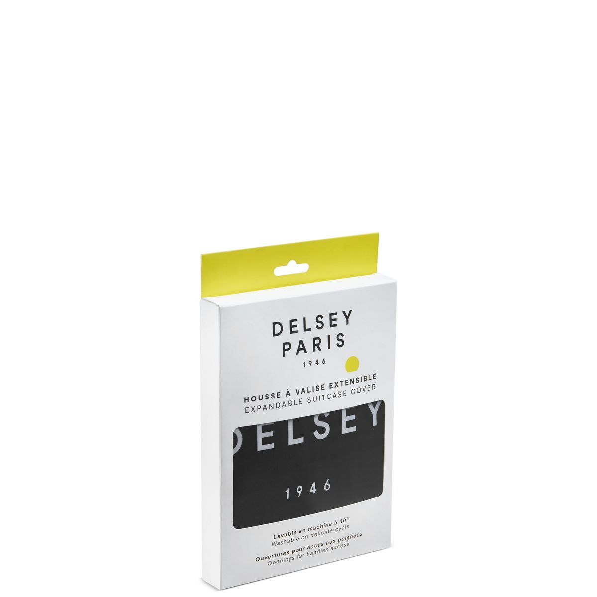 델시(DELSEY) 캐리어 커버 / SUITCASE COVER S,M,L 사이즈 블랙
