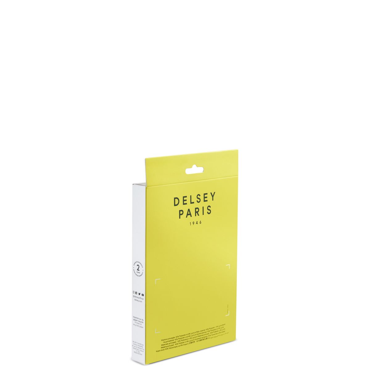 델시(DELSEY) 캐리어 커버 / SUITCASE COVER S,M,L 사이즈 블랙
