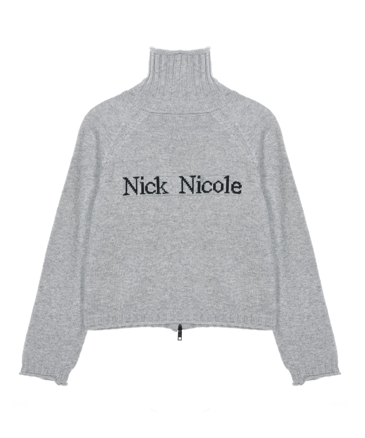 닉앤니콜(NICK&NICOLE) NICOLE JAQUARD KNIT CARDIGAN_2COLOR