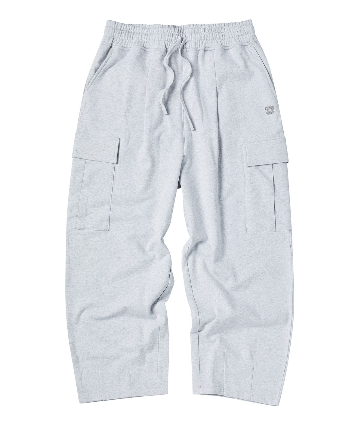 꼬모니노즈(COMONINOZ) BALLOON SWEAT PANTS [LIGHT GRAY]