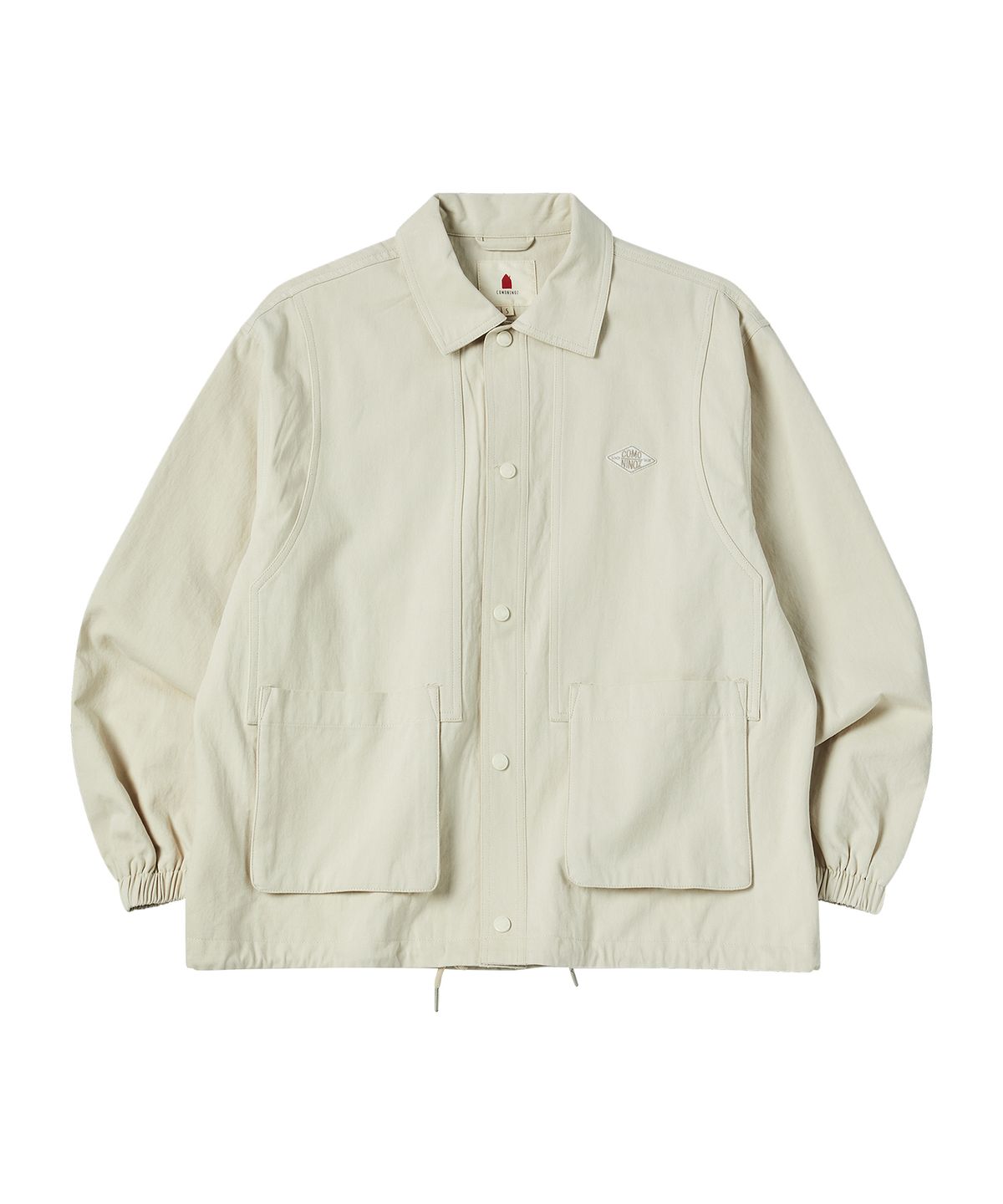 꼬모니노즈(COMONINOZ) NOZ COTTON JACKET [IVORY]