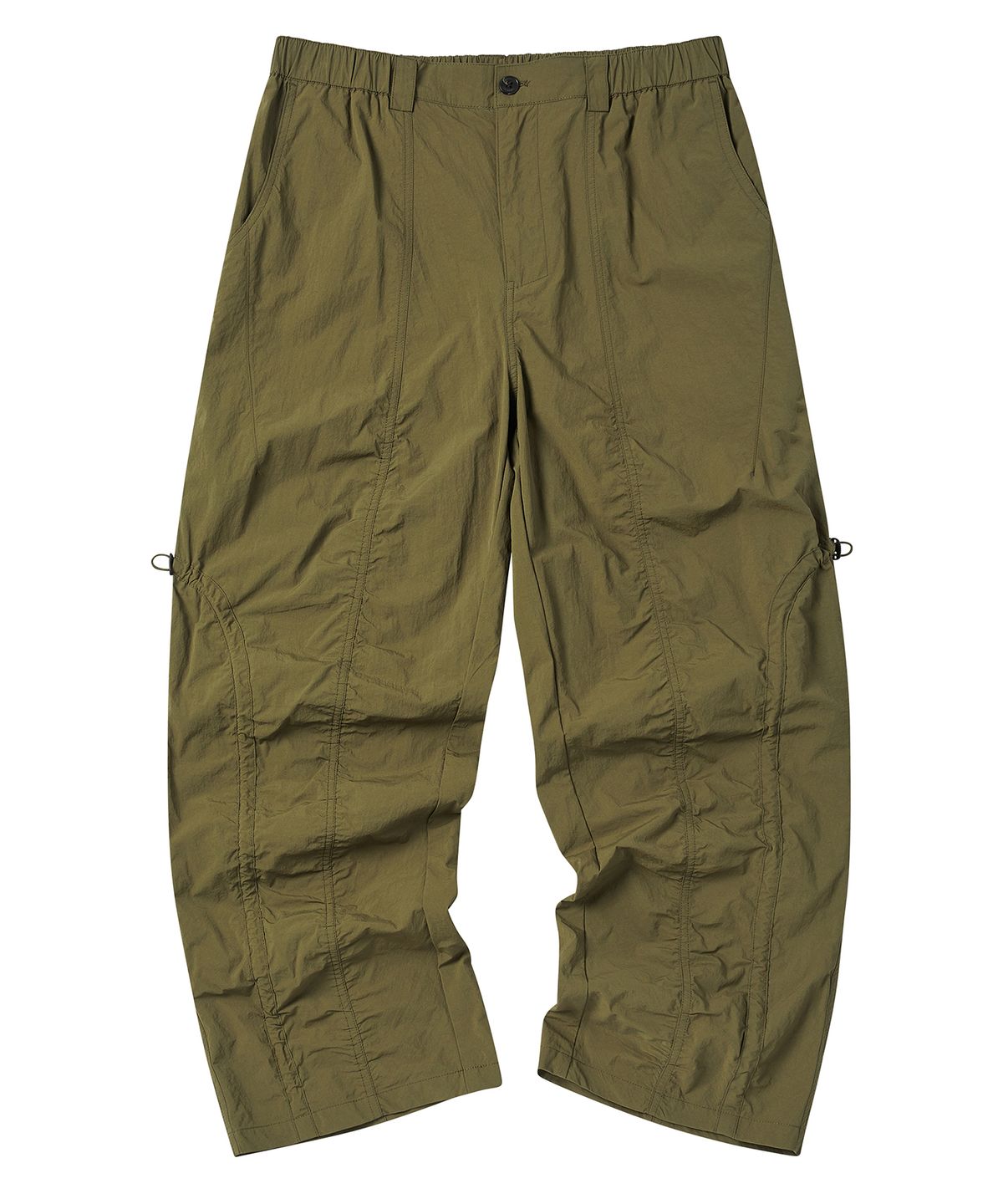 꼬모니노즈(COMONINOZ) LINED BALLOON PANTS [KHAKI]
