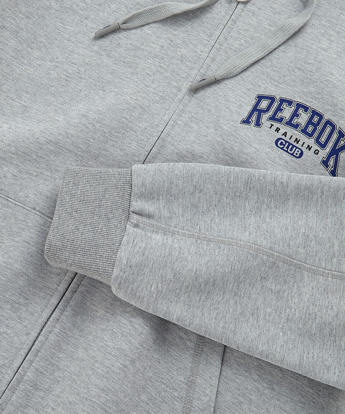 리복(REEBOK) RTC 후드 집업 - 그레이