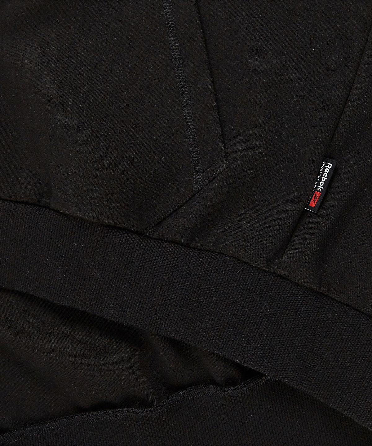 리복(REEBOK) RTC 후드 집업 - 블랙