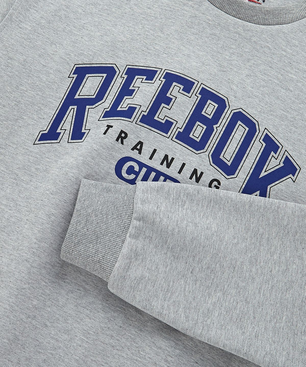 리복(REEBOK) RTC 맨투맨 - 그레이