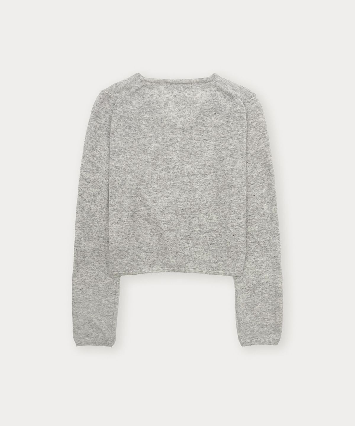 썸웨어버터(SOMEWHEREBUTTER) Softy Cardigan - Light Grey