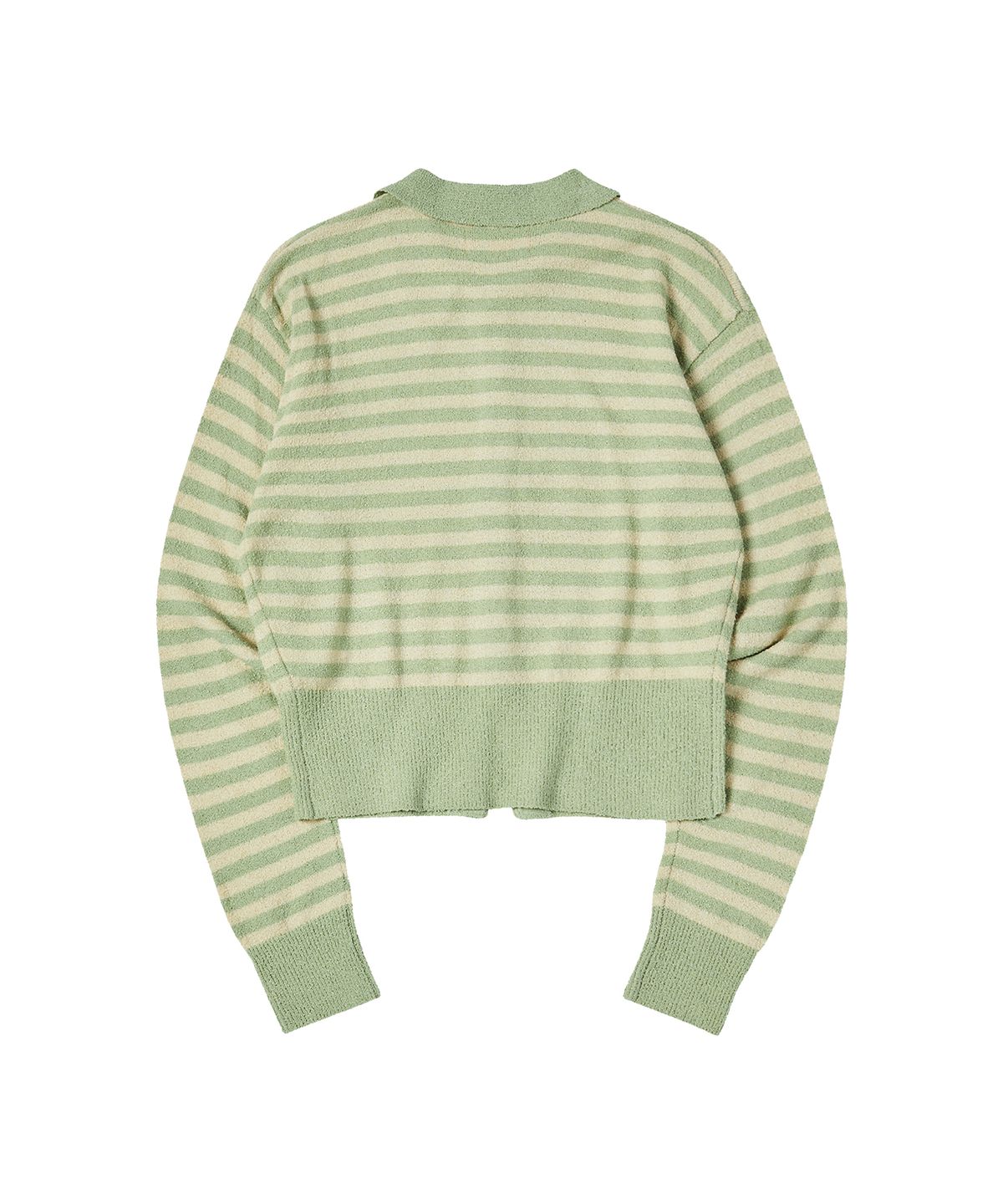 꼬모니노즈(COMONINOZ) W SPRING BUTTON CARDIGAN [MINT]