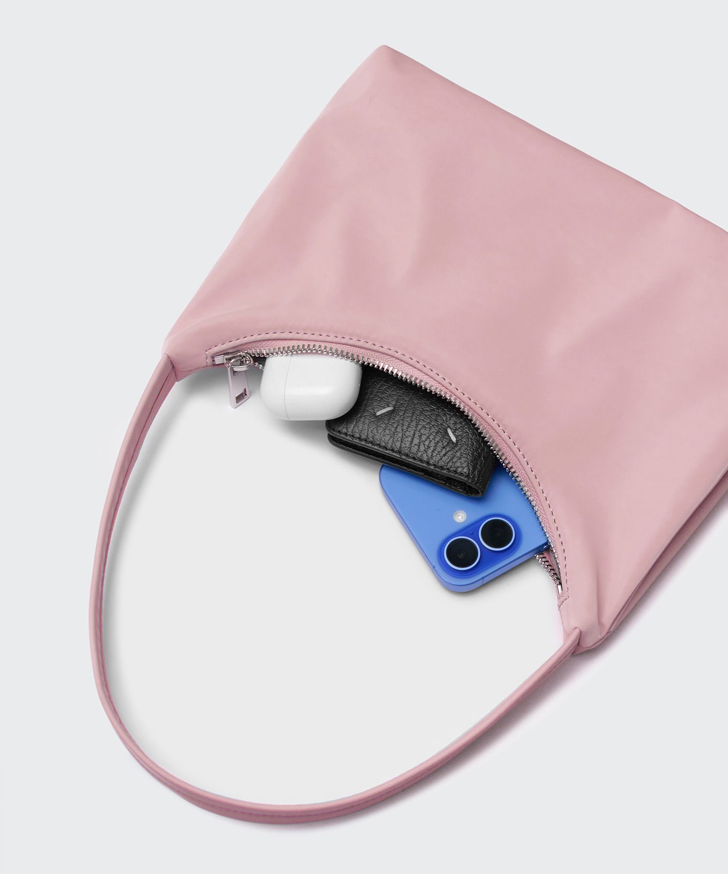 MUSINSA | MUSINSA STANDARD WOMAN Women's Shiny Hobo Bag [Pink]