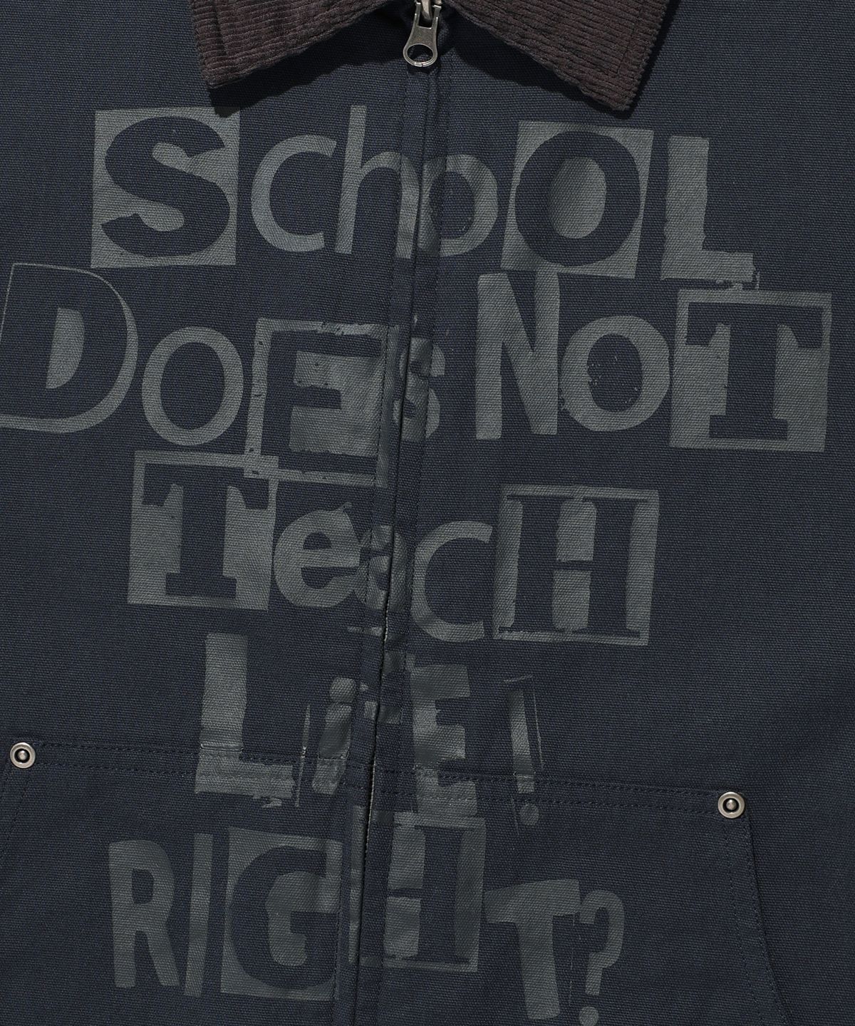 이스트쿤스트(ISTKUNST) DNT WORK JACKET_NAVY(IK2FSMJ201A)