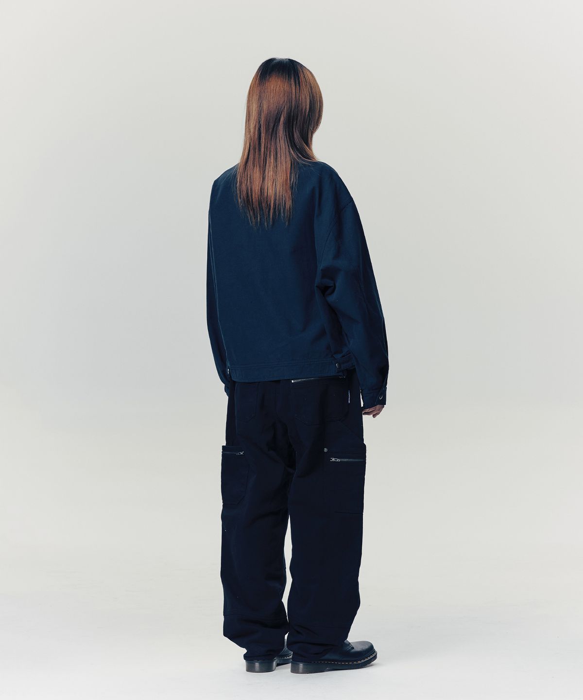 이스트쿤스트(ISTKUNST) DNT WORK JACKET_NAVY(IK2FSMJ201A)