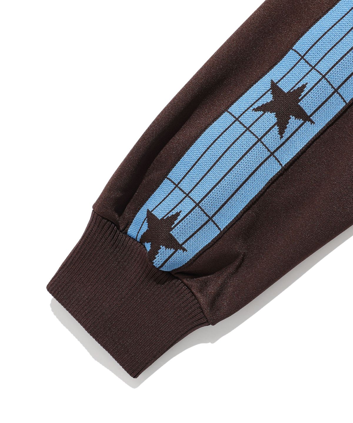 이스트쿤스트(ISTKUNST) IK TRACK JERSEY JACKET_BROWN(IK2FSMJ203A)