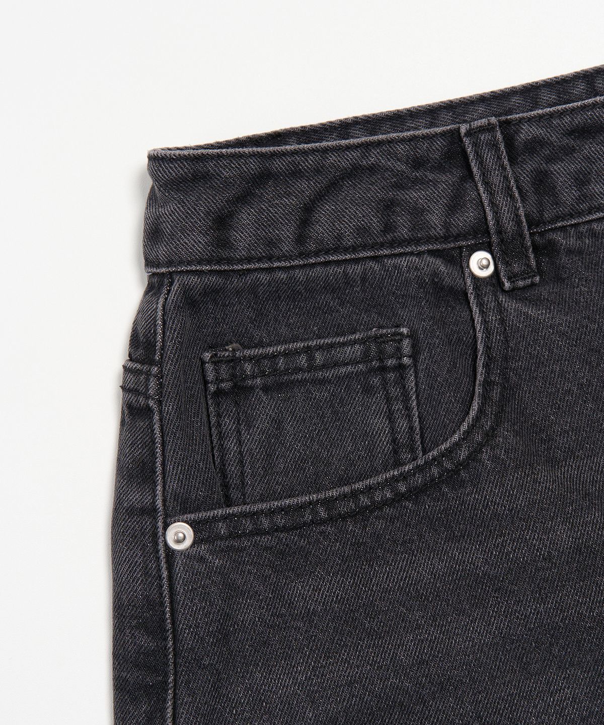 토피(TOFFEE) 덤보 데님 팬츠 (GREY)