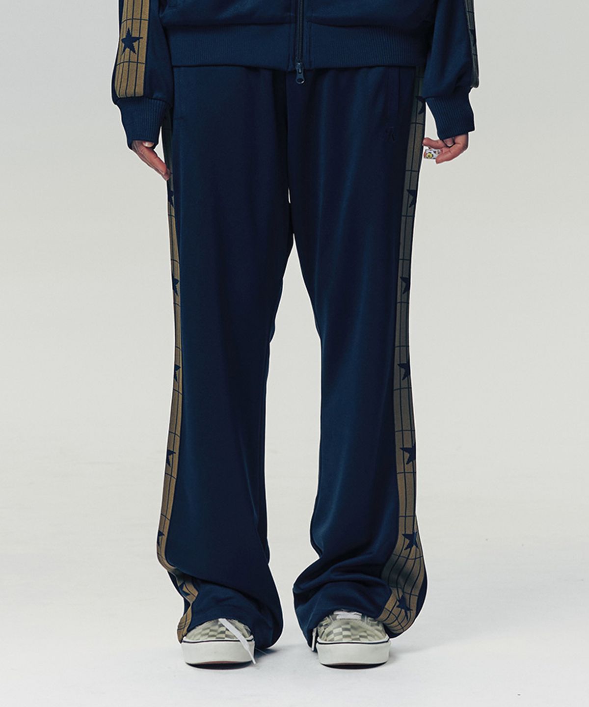 이스트쿤스트(ISTKUNST) IK TRACK JERSEY PANTS_NAVY(IK2FSMPA10A)