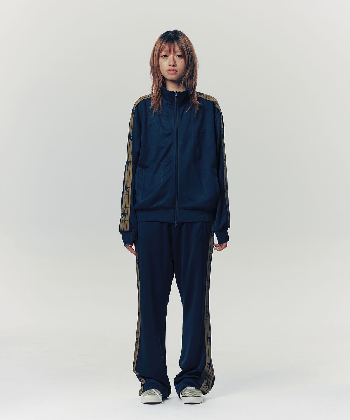 이스트쿤스트(ISTKUNST) IK TRACK JERSEY PANTS_NAVY(IK2FSMPA10A)