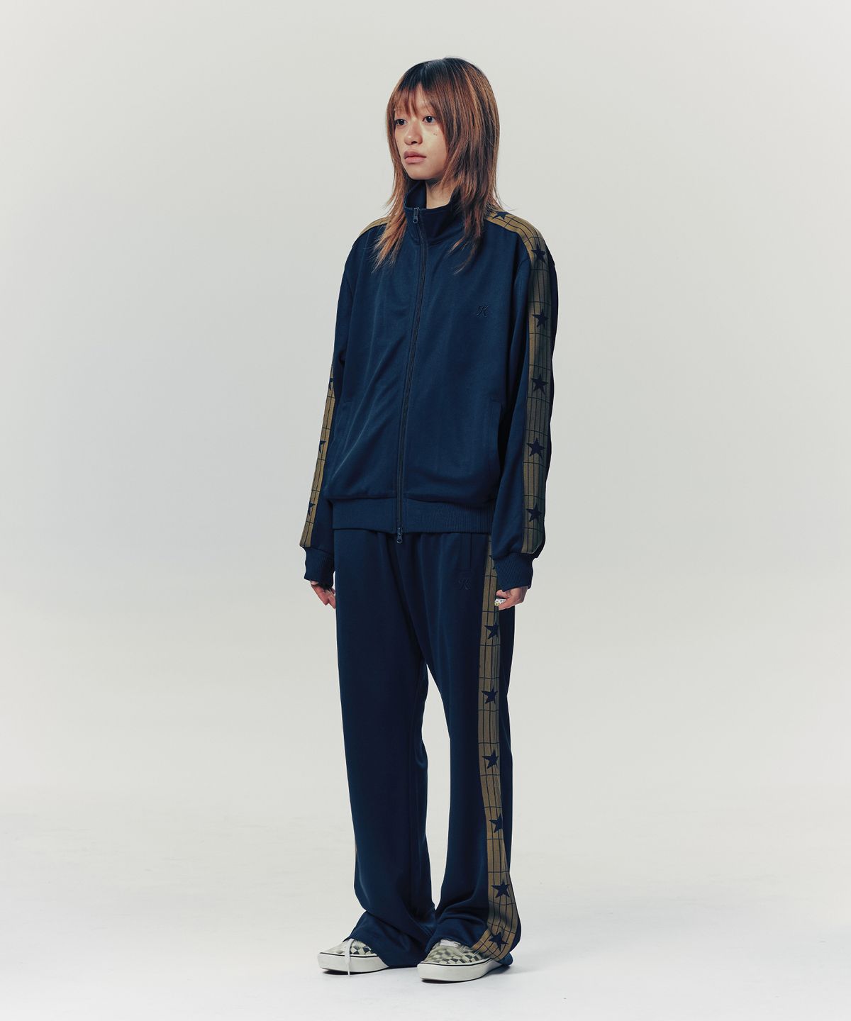 이스트쿤스트(ISTKUNST) IK TRACK JERSEY PANTS_NAVY(IK2FSMPA10A)