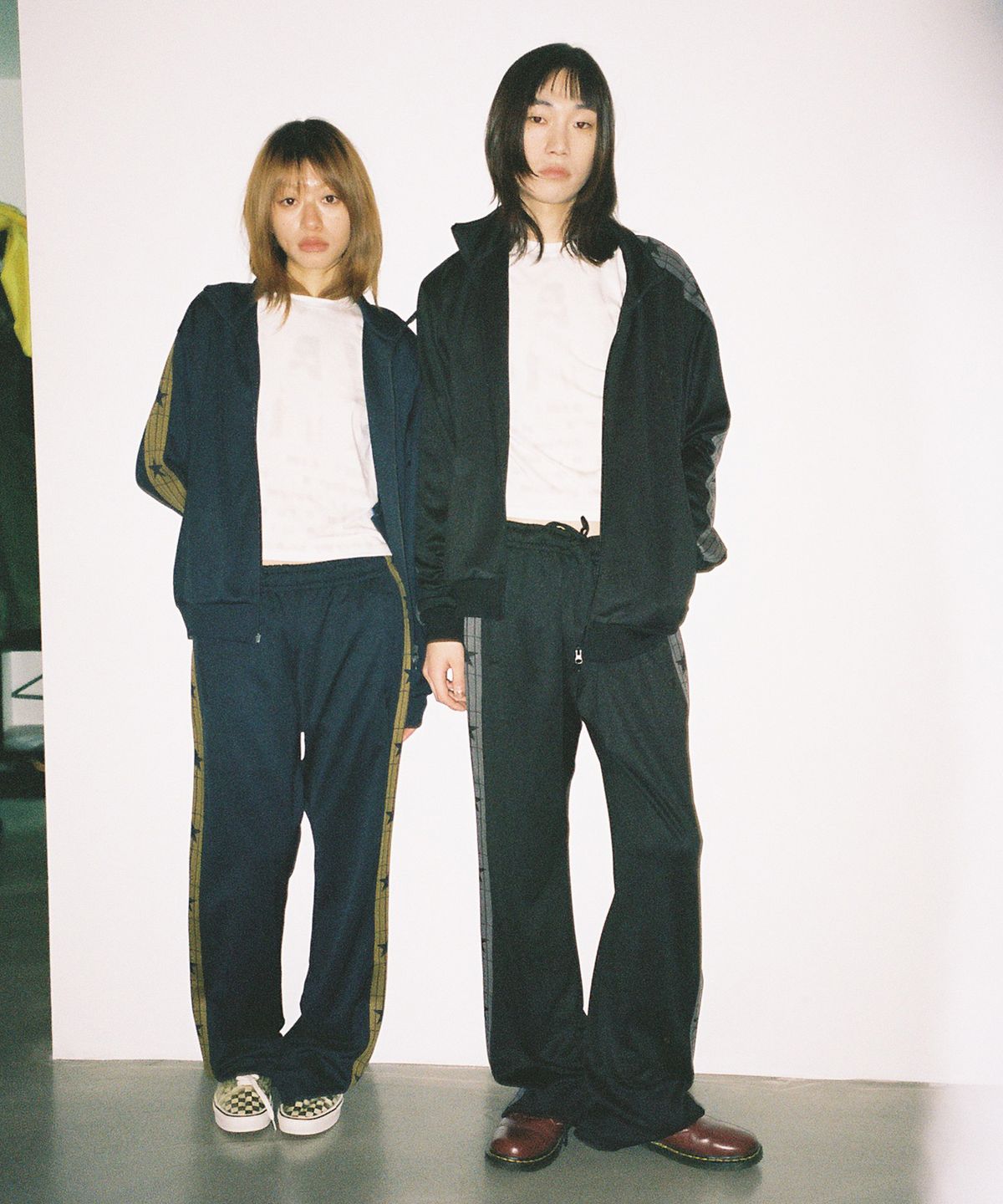 이스트쿤스트(ISTKUNST) IK TRACK JERSEY PANTS_NAVY(IK2FSMPA10A)