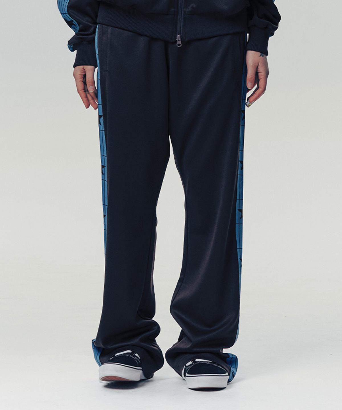 이스트쿤스트(ISTKUNST) IK TRACK JERSEY PANTS_BROWN(IK2FSMPA10A)