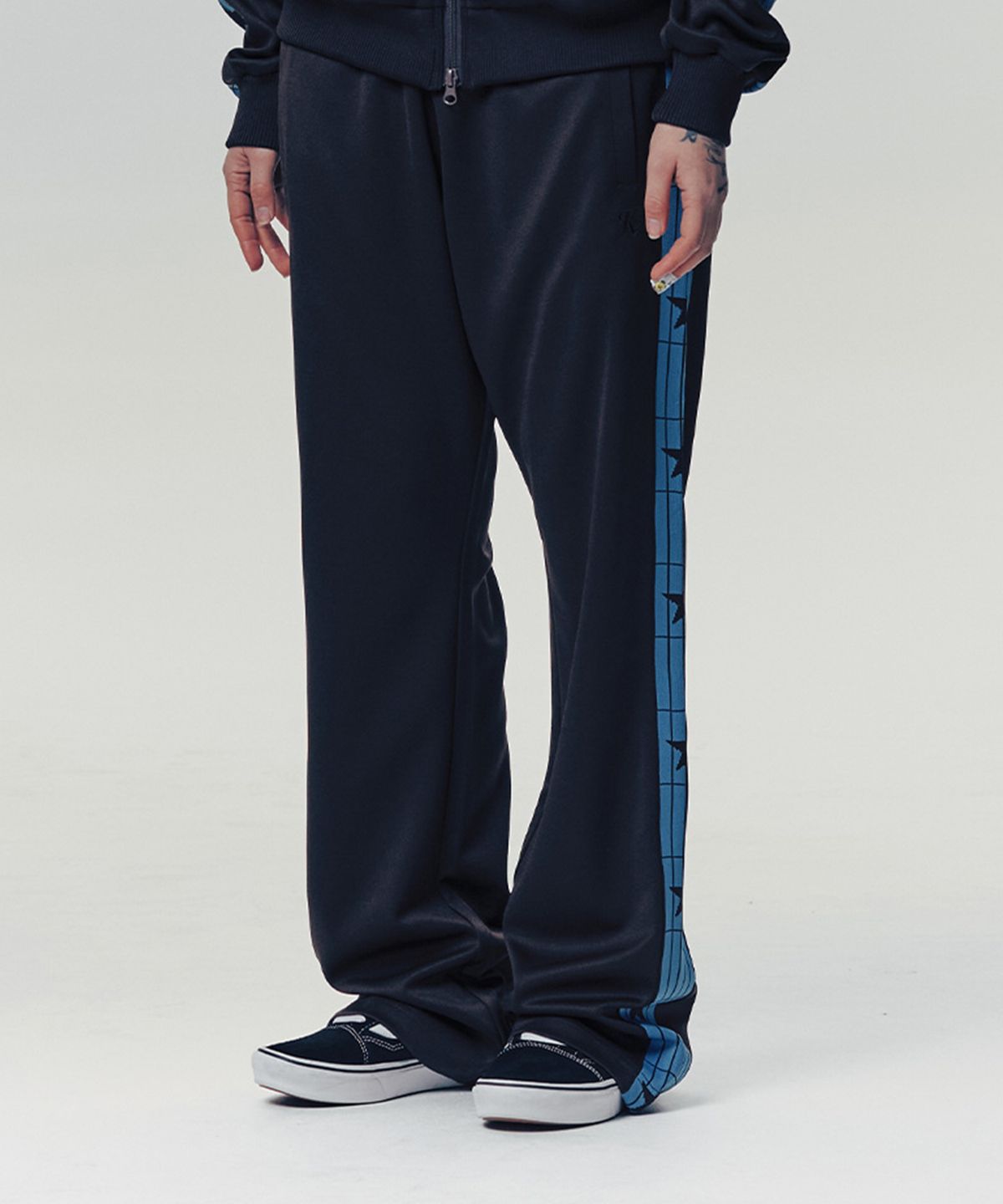 이스트쿤스트(ISTKUNST) IK TRACK JERSEY PANTS_BROWN(IK2FSMPA10A)