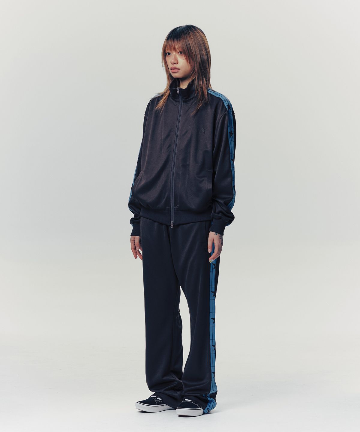 이스트쿤스트(ISTKUNST) IK TRACK JERSEY PANTS_BROWN(IK2FSMPA10A)