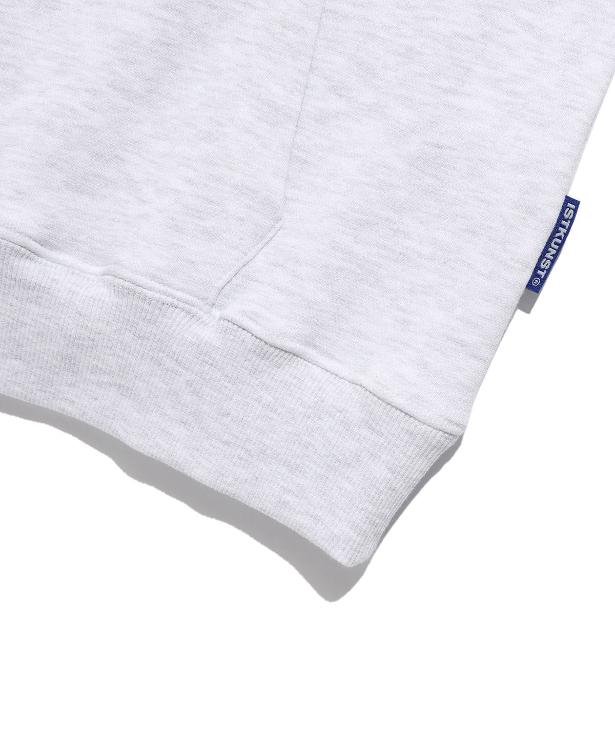 이스트쿤스트(ISTKUNST) I SMILEY KUNST HOODIE_LIGHT GREY(IK2FSMM410A)