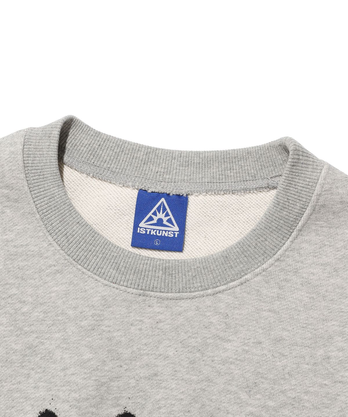 이스트쿤스트(ISTKUNST) ALWAYS KUNST SWEATSHIRTS_GREY(IK2FSMM442A)