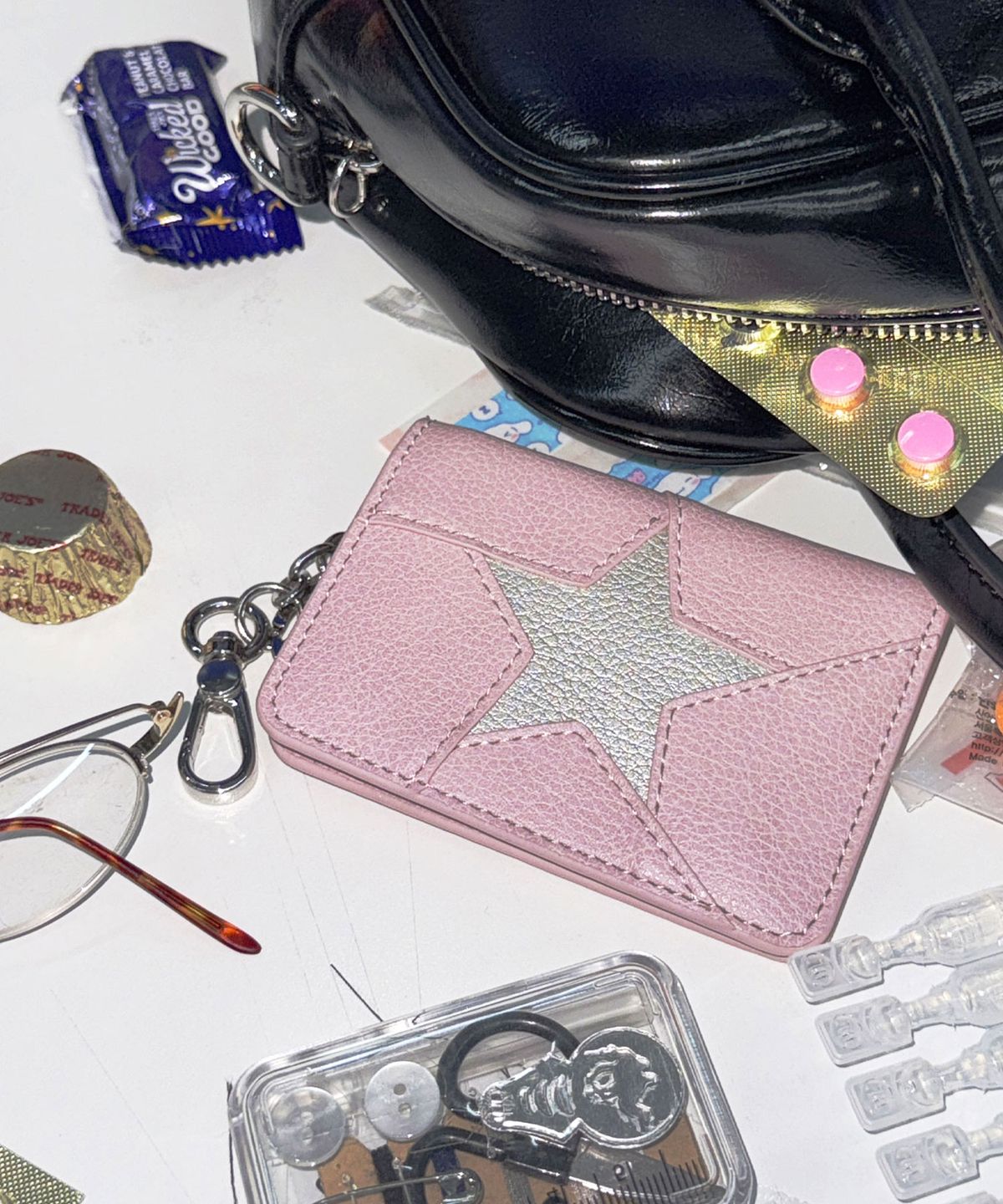 이스트쿤스트(ISTKUNST) ONE STAR CARD WALLET_5COLOR(IK2FSMAB63A)