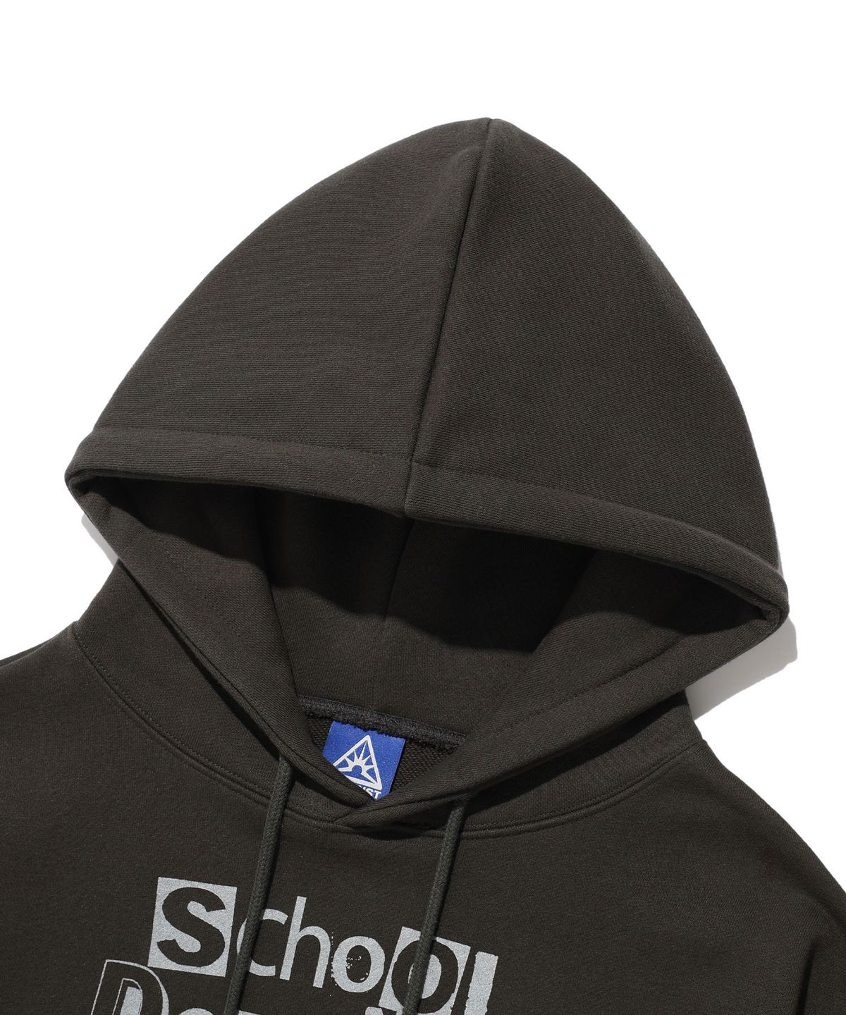 이스트쿤스트(ISTKUNST) DOES NOT TEACH HOODIE_CHARCOAL(IK2FSMM404A)