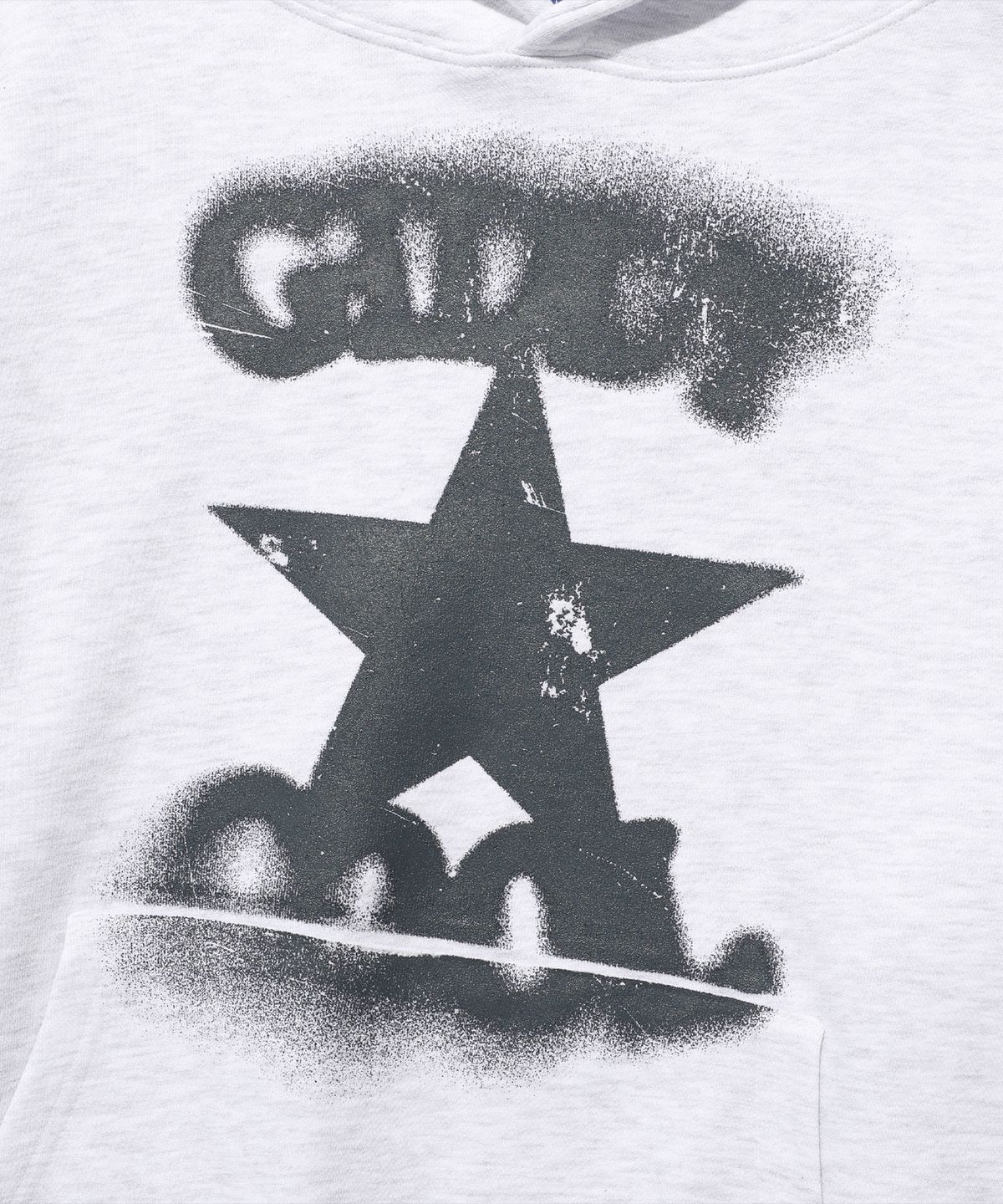 이스트쿤스트(ISTKUNST) G&C STAR HOODIE_LIGHT GREY(IK2FSMM408A)
