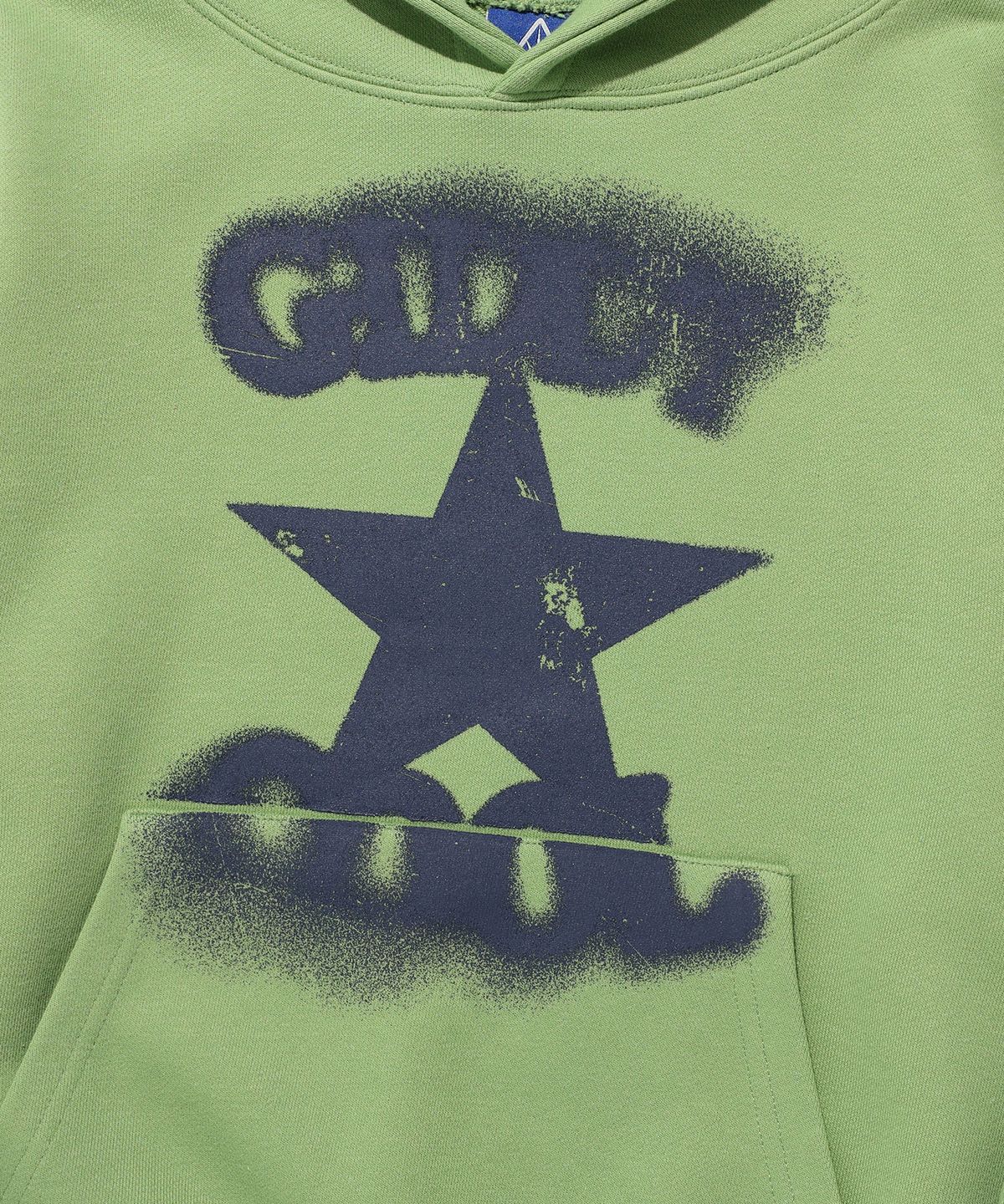 이스트쿤스트(ISTKUNST) G&C STAR HOODIE_LIGHT GREEN(IK2FSMM408A)