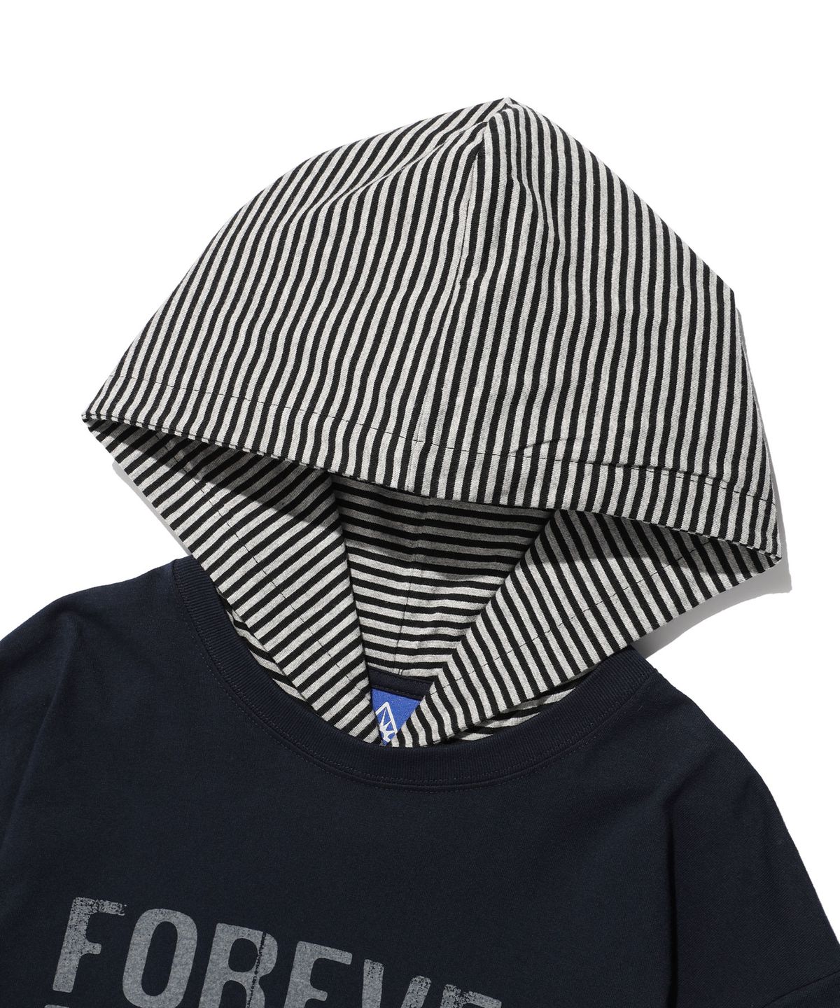 이스트쿤스트(ISTKUNST) FOREVER HOMIES LAYERED LS TEE_NAVY(IK2FSMT550A)