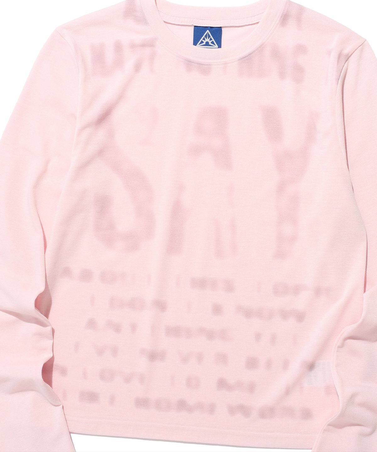 이스트쿤스트(ISTKUNST) SAY BLUR LS TEE_PINK(IK2FSMT552A)