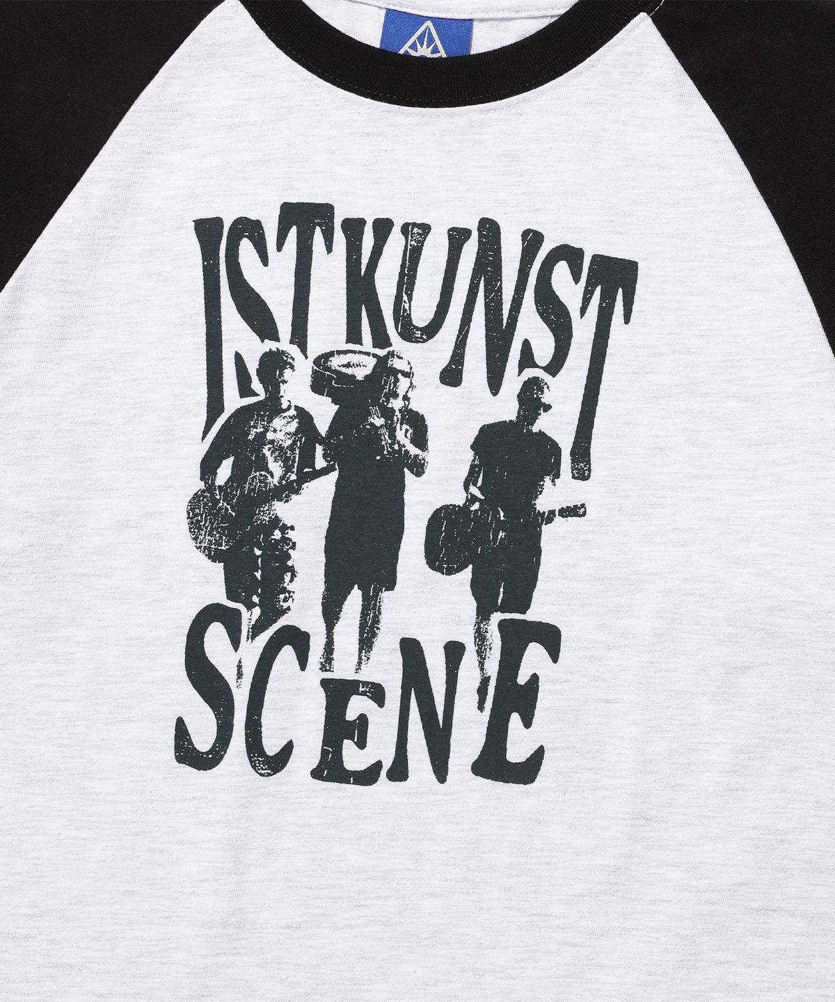 이스트쿤스트(ISTKUNST) SCENE BAND RAGLAN LS TEE_LIGHT GREY(IK2FSMT553A)