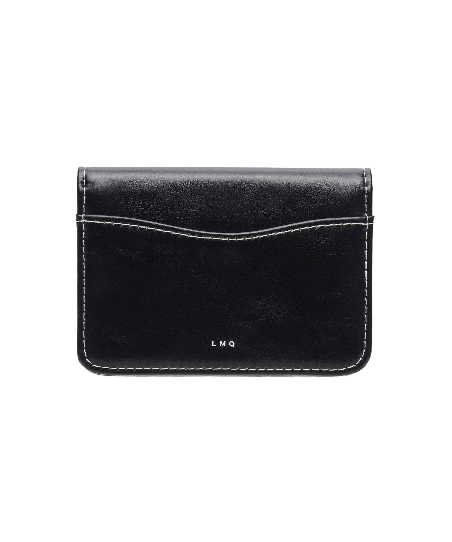 MUSINSA公式 | LEMASQUE Pie Heart Photo Slot Card Wallet Black