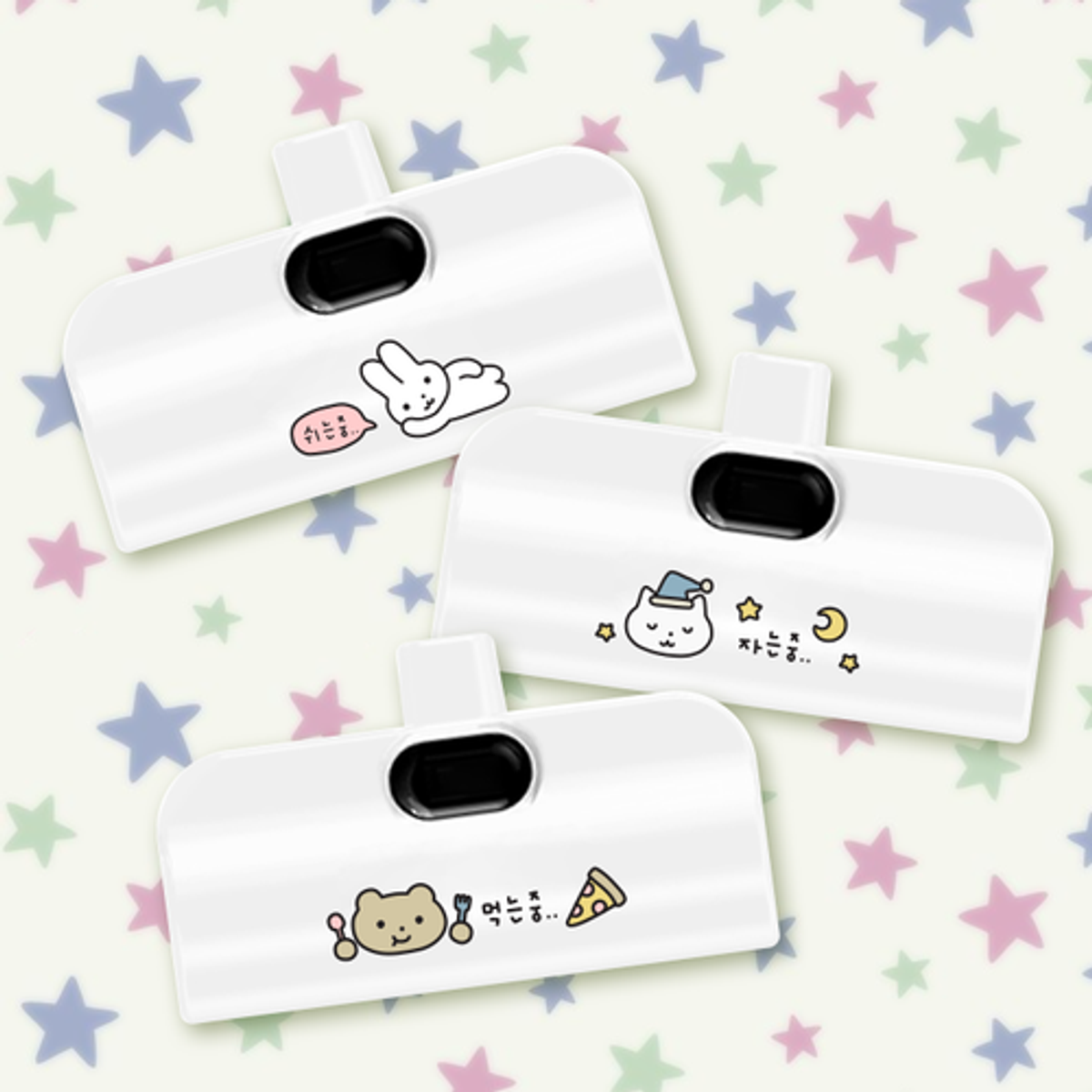 이레케이스앤굿즈(IRECASEGOODS) LED 2in1 일체형 도킹형 보조배터리 5000mAh