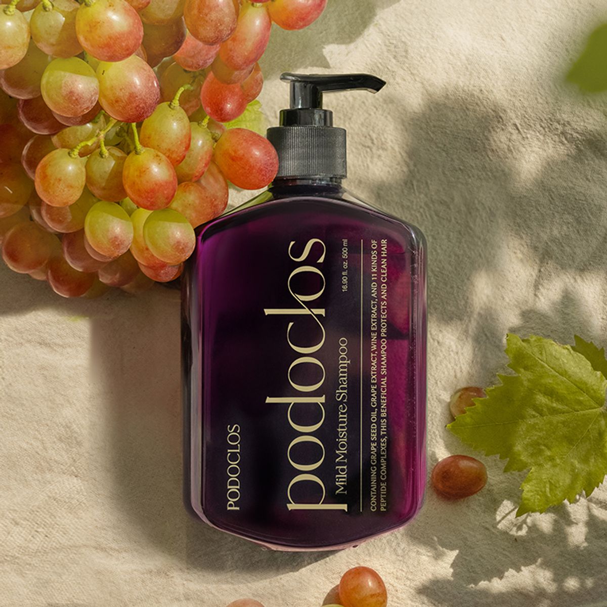 포도클로스(PODOCLOS) 탈모증상 완화 모발케어 마일드 모이스처 샴푸 500ML