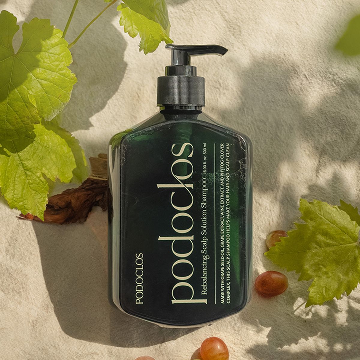 포도클로스(PODOCLOS) 탈모증상 완화 두피케어 리밸런싱 스칼프 솔루션 샴푸 500ML